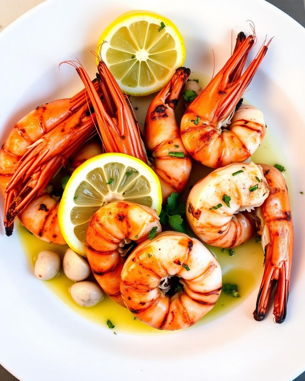 Crevettes Grillées